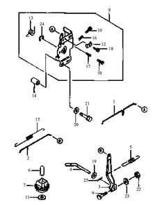 Part Location Diagram of KM-180B0635 MTD Bolt